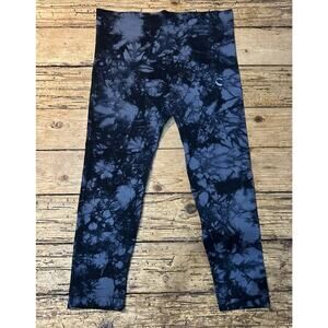 Climawear Womens Size M Grey Multi Pattern Capri Leggings